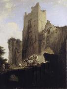 William Hodges View of Part of Ludlow Castle in Shropshire oil painting picture wholesale